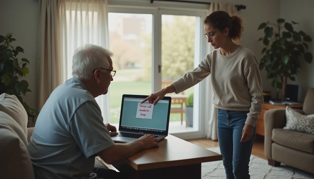 How to Protect an Aging Parent From Fake Tech Support Scams