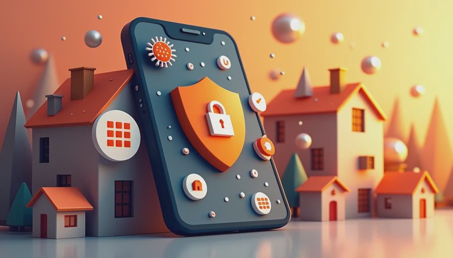 Visual context for android antivirus application