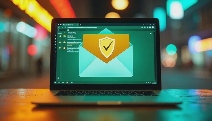 Illustration for antivirus software for email