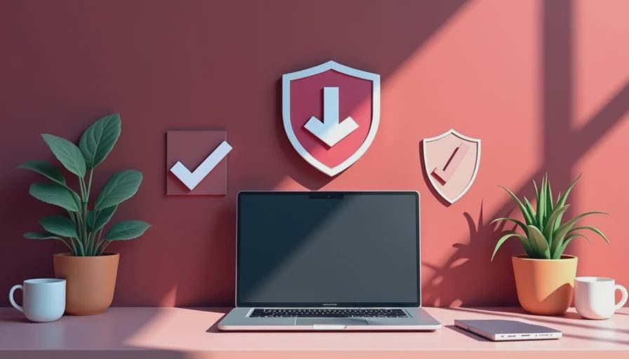 Illustration for free antivirus top
